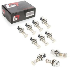10x knurled bolt screw flat