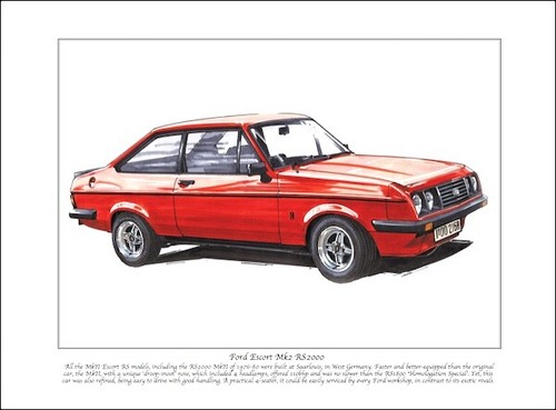 Ford escort mk2 - ford, fine
