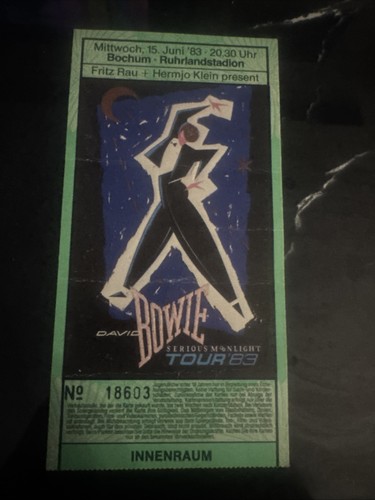 Ticket 1983 david - 1983,