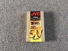JVC S-VHS Master Tape SV180 **