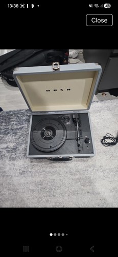 Bush grey suitcase record - suitcase,