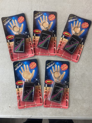 Vintage retro key rings - x,