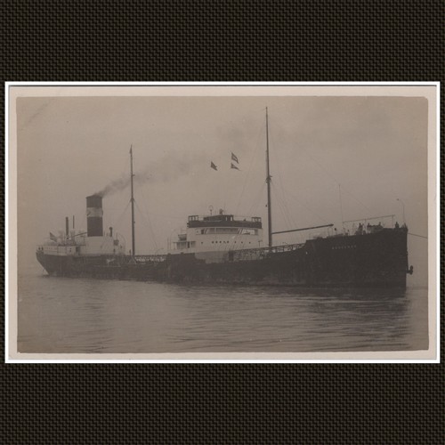 Morgenen steamship real photo - morgenen,