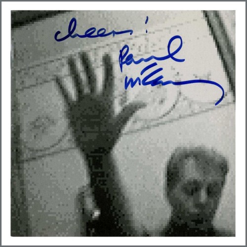 Paul mccartney autographed - paul,
