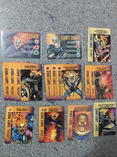 Marvel overpower cards lot - marvel,