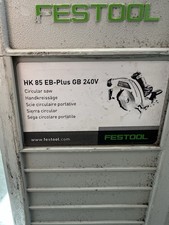 Festool HK85 And Guide Rail Fits To Base Of Saw And Adjustable Angles