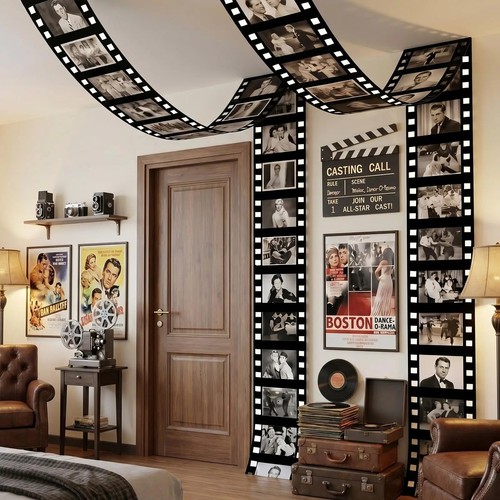 Large polyester movie night - large,