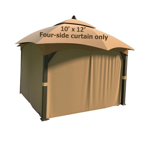 X12 side wall gazebo - 10’x12’,