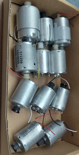 Random small dc motors - 11,