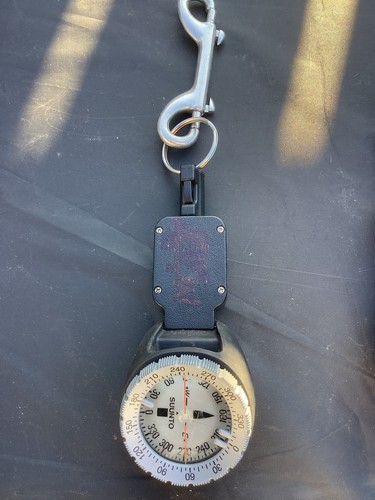 Suunto scuba diving compass - scuba, on