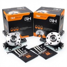 Complete R+L Steering Knuckle