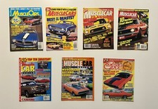 Muscle Cars Magazines Lot of 7