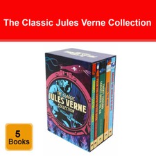 The Classic Jules Verne Collection 5 Books Box Set From the Earth to Moon Sees