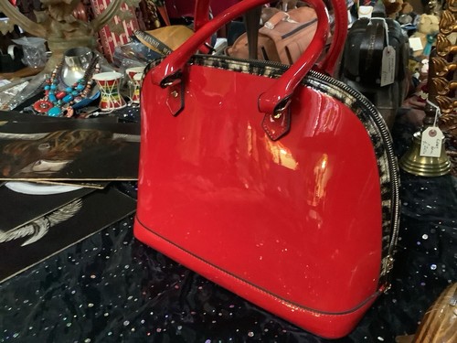 Red handbag women exotic - red, women’s