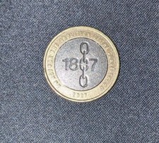 (3 errors!) Rare 1807 (2 pound coin)