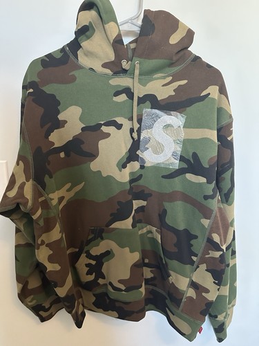 Supreme camo hoodie with - supreme,