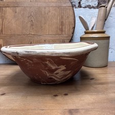 Antique dairy bowl english - antique,