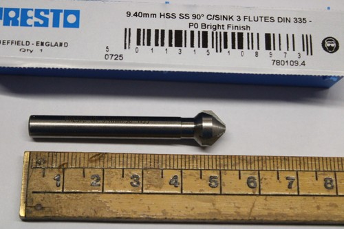 Presto 4mm countersink - 9.4mm,