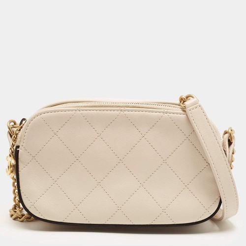 Chanel studded double zip off - chanel,