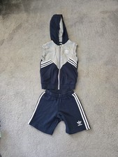 Adidas boys' sleeveless hoodie
