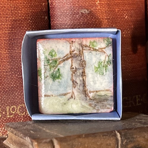 Artist original penny tile - original,