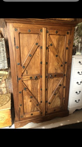 Sheesham wood cupboard - wood,