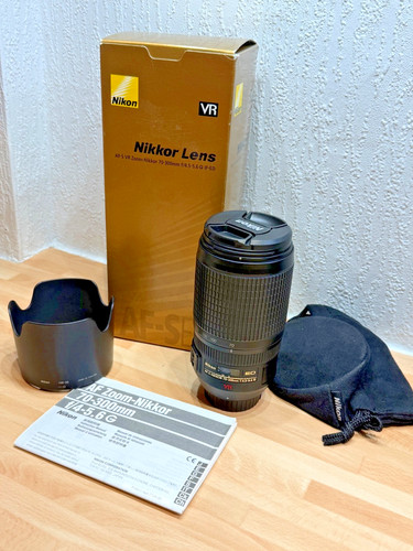 Nikon nikkor 70 300mm - nikon, af-s