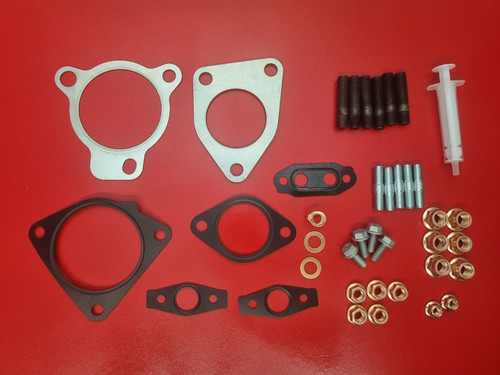 Turbocharger mounting kit - turbocharger, for