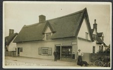 Suffolk PH 1911 Postcard of Cavendish Post Office