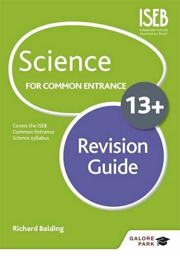 Science for common entrance - for,