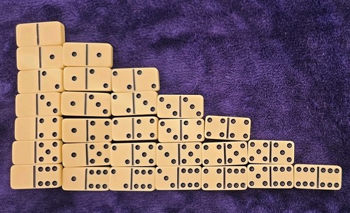 Vintage dominoes set storage - vintage, set,