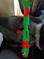 Nerf Fortnite RL Rocket Launcher Gun Blaster Green and Orange, Gun Only