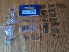 Dolls’ House – Brass Butt Hinges Miniature DIY Fixtures & Fittings Job Lot