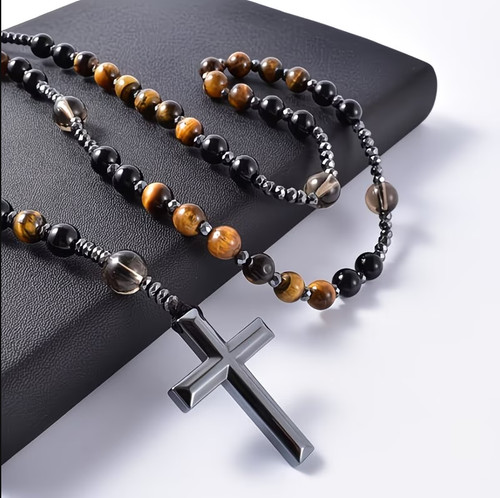 Tiger eye black hematite - eye,