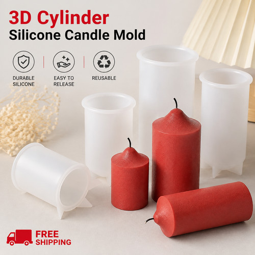 Clay tools cylinder - tools, candle