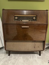 HMV Gramophone Radiogram Record Player 1959 Vintage 