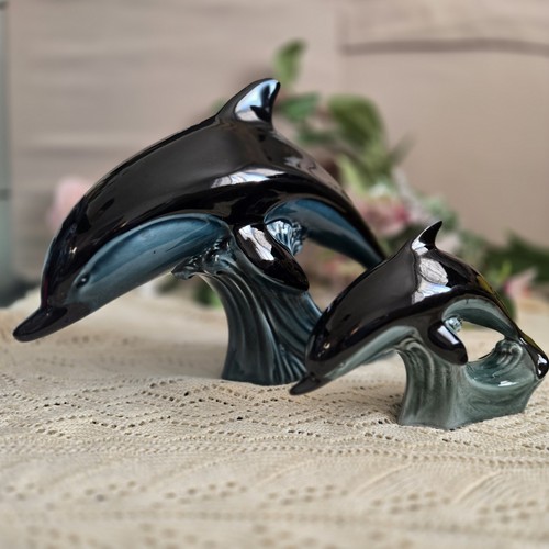 Poole pottery dolphin - pottery,