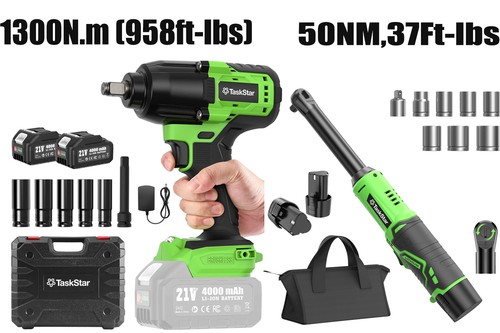 Electric cordless rachet - cordless, 3/8"