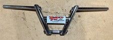 BMX - TNT BICYCLES 6 PIECE HANDLEBAR (7" RISE) - CHROME (DISCOUNTED - SALE ITEM)