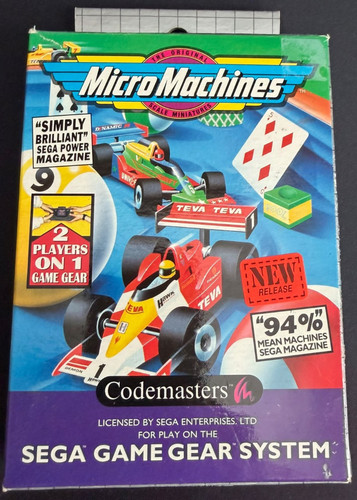 Sega game gear - micro, machines