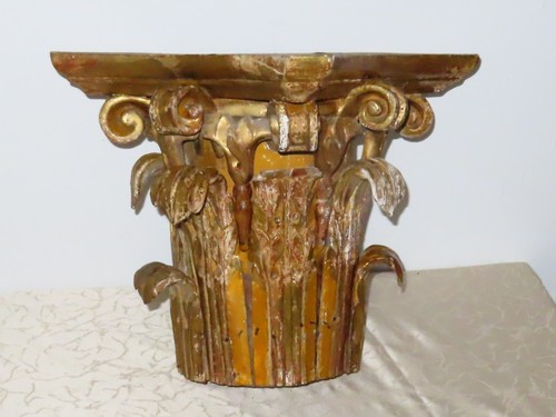 Antique wooden ornament spare - antique,