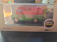 OXFORD DIECAST 1/43 BEDFORD CA VAN - CHRISTMAS 2009