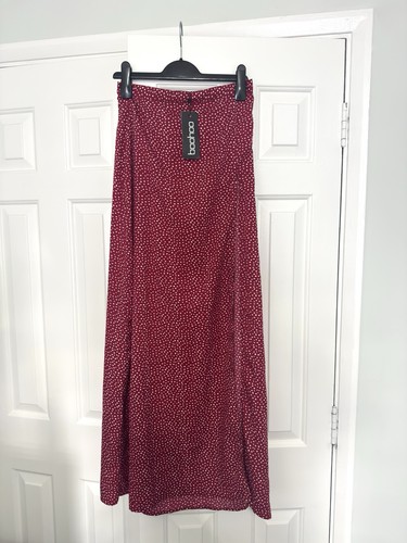 Boohoo red white polka dot - boohoo,