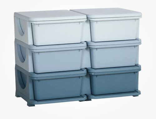 Homcom kids storage units with - homcom,