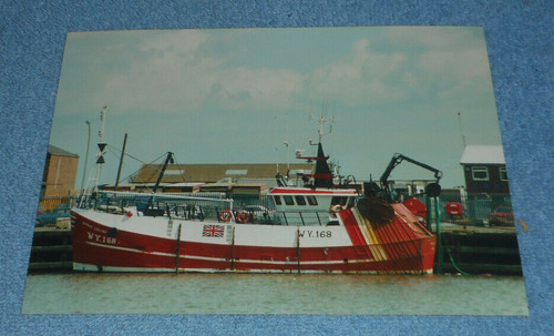 Vintage english fishing boat - english,