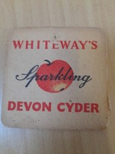 A Whiteways Cider Beermat