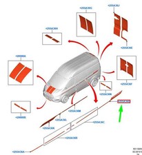 FORD TRANSIT CUSTOM MK1 REAR