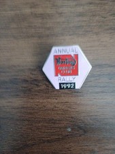 Norton Owners LAPEL Pin Badge 1992 Rally