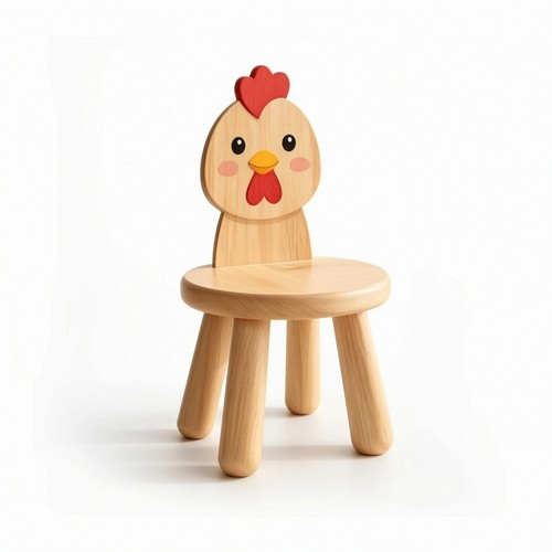 Stool with backrest - backrest, sturdy