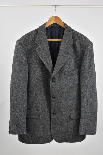 Harris tweed jacket men - tweed, xl